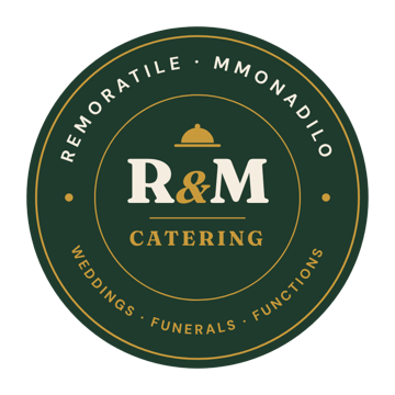 R&M Catering badge